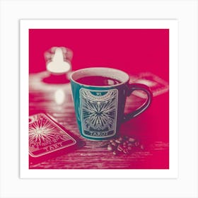 A Black And White Medium Shot Of A Coffe U Uox7xmsqirajq89mn5va O87ja9w5qiyzjjvqrvb2cq Art Print