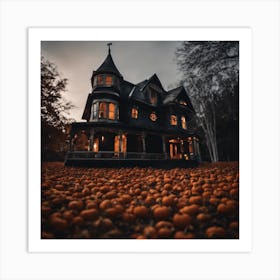 Haunted House 9 Art Print