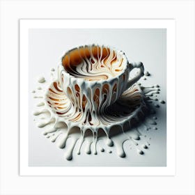 Tea Art 285 Art Print