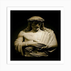 Jesus On The Cross Art Print