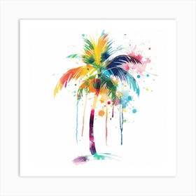 Tropical Palm Tree Art Print