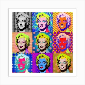 MARILYN Mix99 Art Print