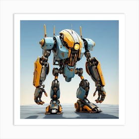 Robot Art Print