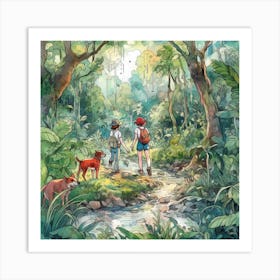 Day In The Woods Art Print