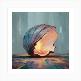 Shell Of Light Art Print