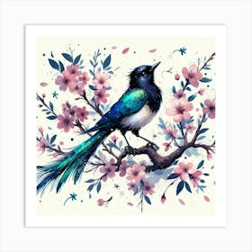 Illustration Bird Art Print