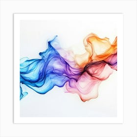 Abstract Smoke - Smoke Stock Videos & Royalty-Free Footage Art Print