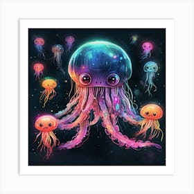 Jellyfish 24 Art Print