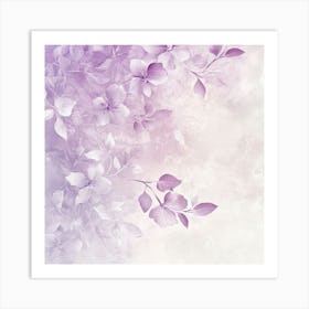 Lilac Flowers 6 Art Print