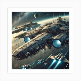 Skybreaker Carriers Converted 1 Art Print