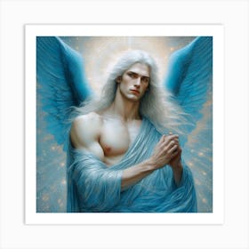 Blue Angel Art Print