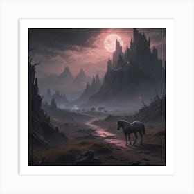 Fantasy Landscape Art Print