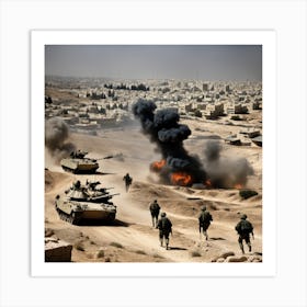 War In Israel (11) Art Print