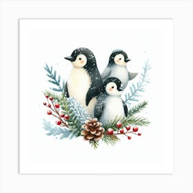 Penguin 2 Art Print