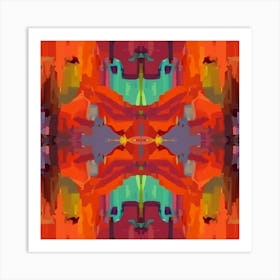 Panting Abstrat Symitric Art Print