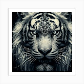 White Tiger 57 Art Print