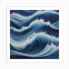 Ocean Waves 39 Art Print