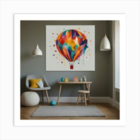 Hot Air Balloon Art Print