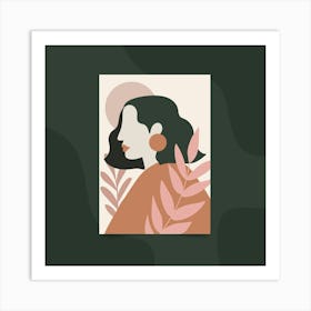 Portrait Of A Woman 3 Art Print