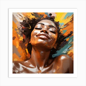 African Beauty 7 Art Print