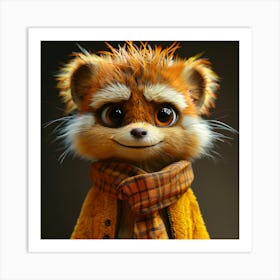 Raccoon 9 Art Print