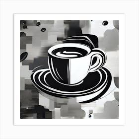 Coffee Cup 4 Art Print