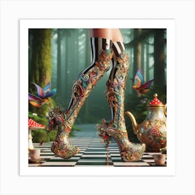 Alice In Wonderland 4 Art Print