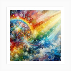 Rainbow In The Sky 1 Art Print