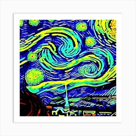 Starry Night 1 Art Print