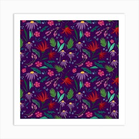 Floral Pattern Art Print