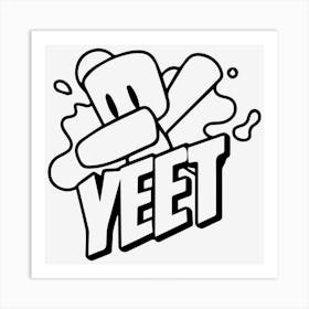 yeet roblox Art Print