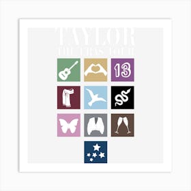 Taylor The Eras Tour Art Print