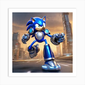 Sonic The Hedgehog 56 Art Print