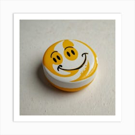 Smiley Face Lip Balm Art Print