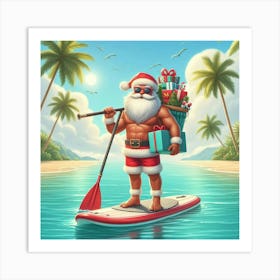 Christmas In July 3 Art Print