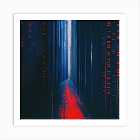 City In The Dark Art Print