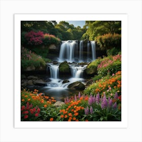 Waterfall 2 Art Print