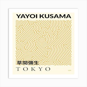 Yayoi Kusama Tokyo 2 Art Print