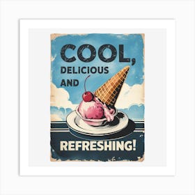 Cool, Delicious And Refreshing 1 Art Print