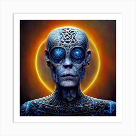 Alien Man Art Print