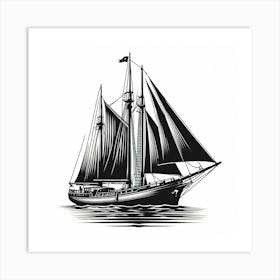 Sailing Ship Art Print