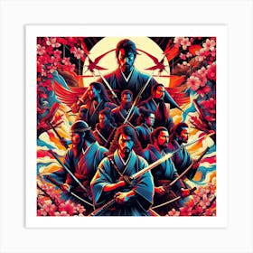 Samurai Warriors 3 Art Print