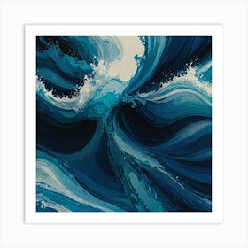 Ocean Waves 6 Art Print