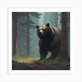 Grizzly Bear 3 Art Print