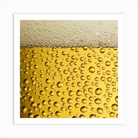 Beer Bubbles Art Print