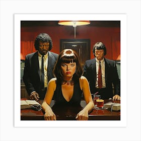 Pulp Fiction Art Print 0 Art Print