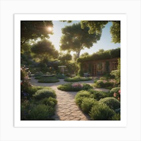 Garden Art Print