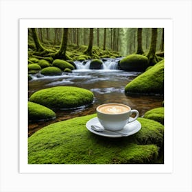 Mossy Forest 3 Art Print