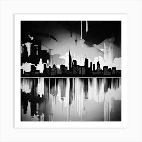 New York City Skyline 76 Art Print