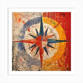 Compass Art Print